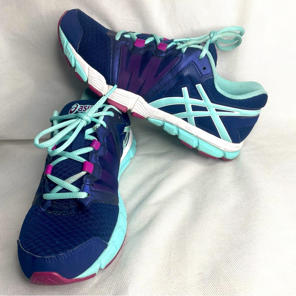 Asics Gel Craze TR 4 Running Shoes Womens Size US 10 Sneakers Teal Purple S383N